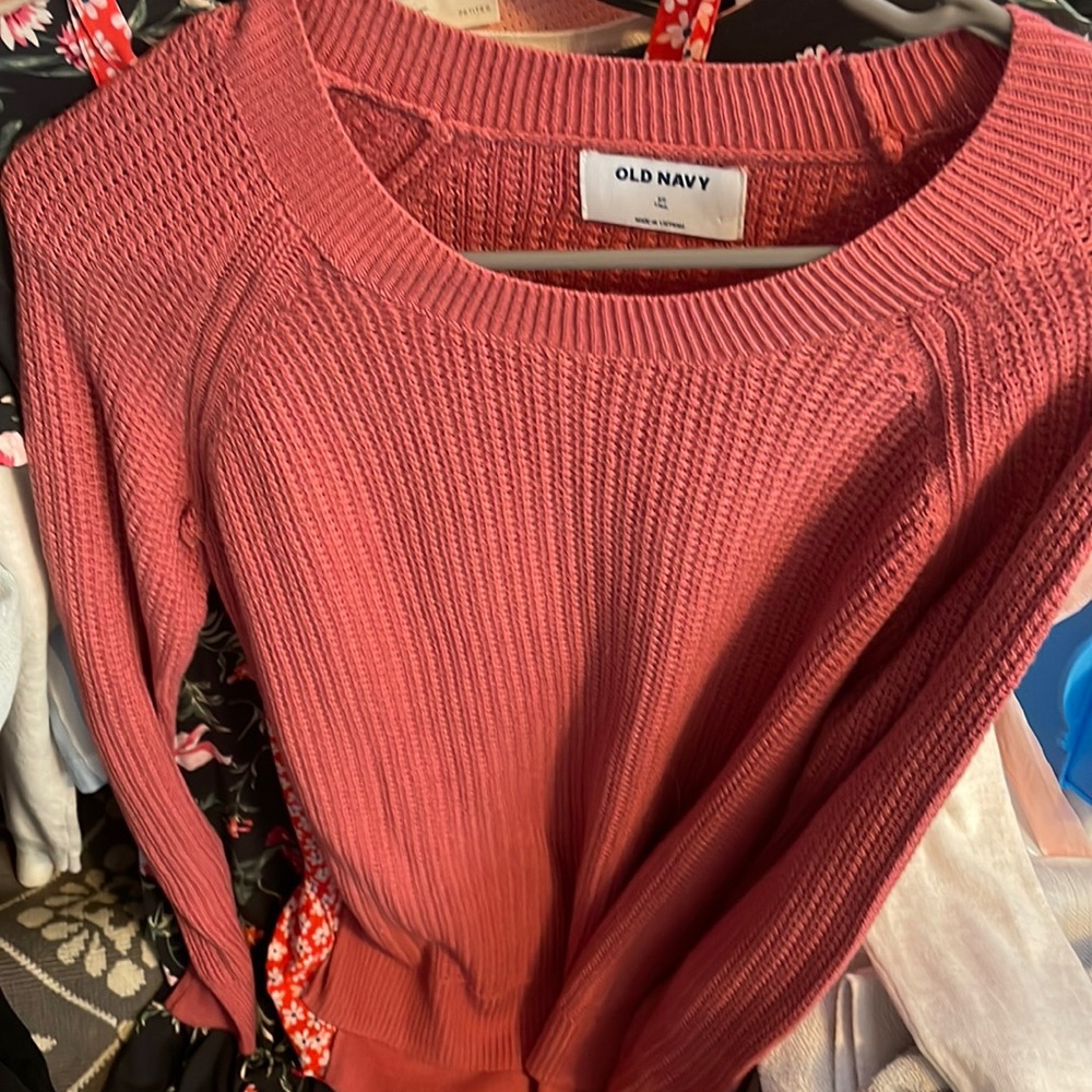 Old Navy Pink Sweater